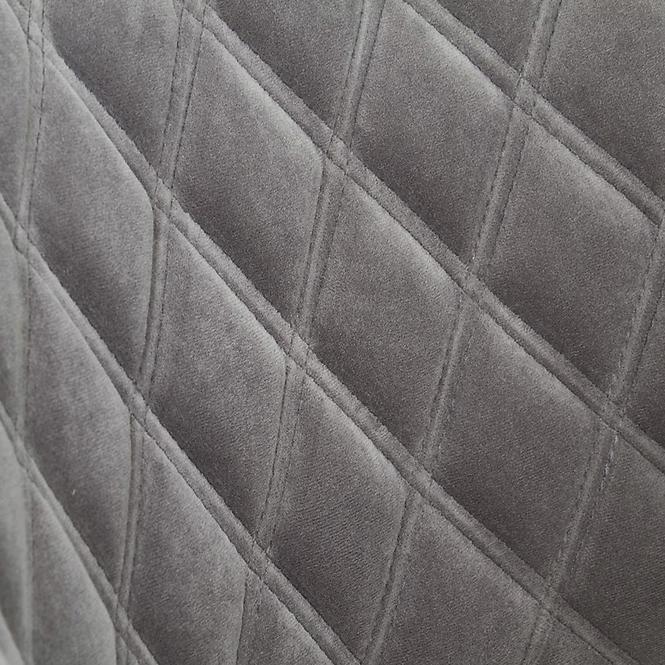 Stolička K396 drevo/velvet svetlý dub/popol 56x55x77
