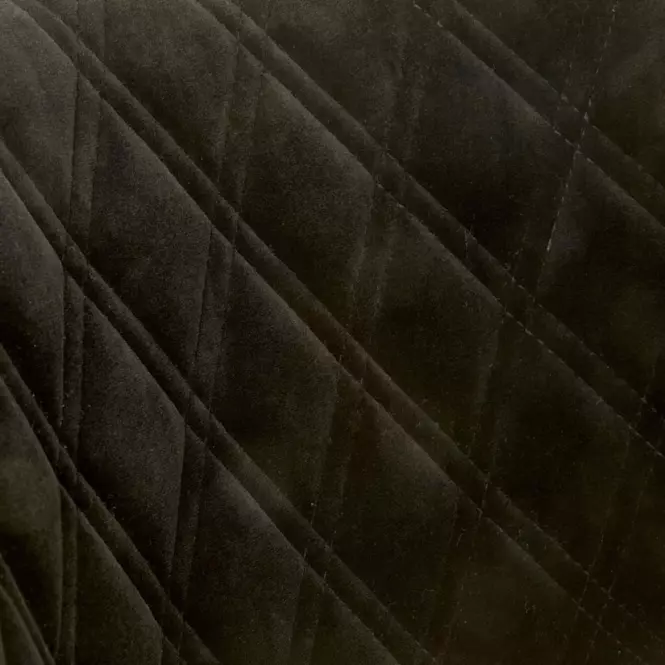 Stolička K396 drevo/velvet orech/čierna 56x55x77