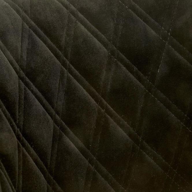 Stolička K396 drevo/velvet orech/čierna 56x55x77