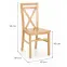 Stolička Dariusz 2 drevo/MDF dub medový 45x49x90,2
