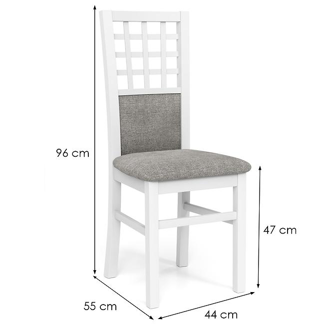Stolička Gerard 3 drevo/tkanina biela/inari 91 44x55x96,2