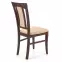 Stolička Konrad drevo/tkanina tmavý orech/torent beige,3
