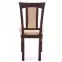 Stolička Konrad drevo/tkanina tmavý orech/torent beige,4