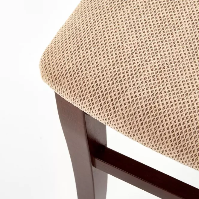 Stolička Konrad drevo/tkanina tmavý orech/torent beige,8