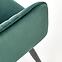 Stolička K464 velvet/kov tmavá  zelená  58x59x84,9