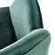 Stolička K480 velvet/kov tmavá  zelená 59x59x79,7
