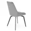 Stolička K479 velvet/kov popol 49x60x91,4