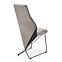 Stolička K485 velvet/kov popol 44x63x96,5