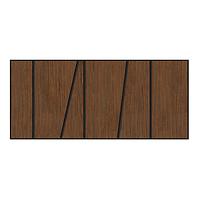 Panel frézovaný Slant wenge 65x29 cm MDF