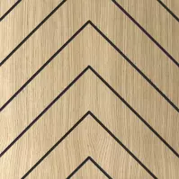 Panel frézovaný Quadro Abeto dub 40x40 cm MDF
