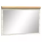 Zrkadlo Kora k14  zlatý kraft / biely kraft