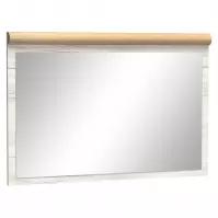 Zrkadlo Kora k14  zlatý kraft / biely kraft