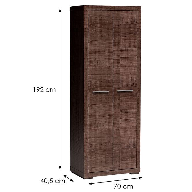 Skriňa Vegas v35 santana tmavá
