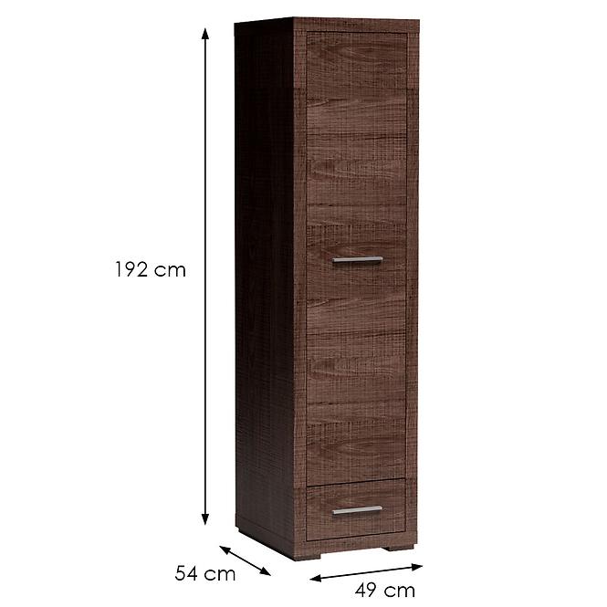 Skriňa Vegas v36 santana tmavá