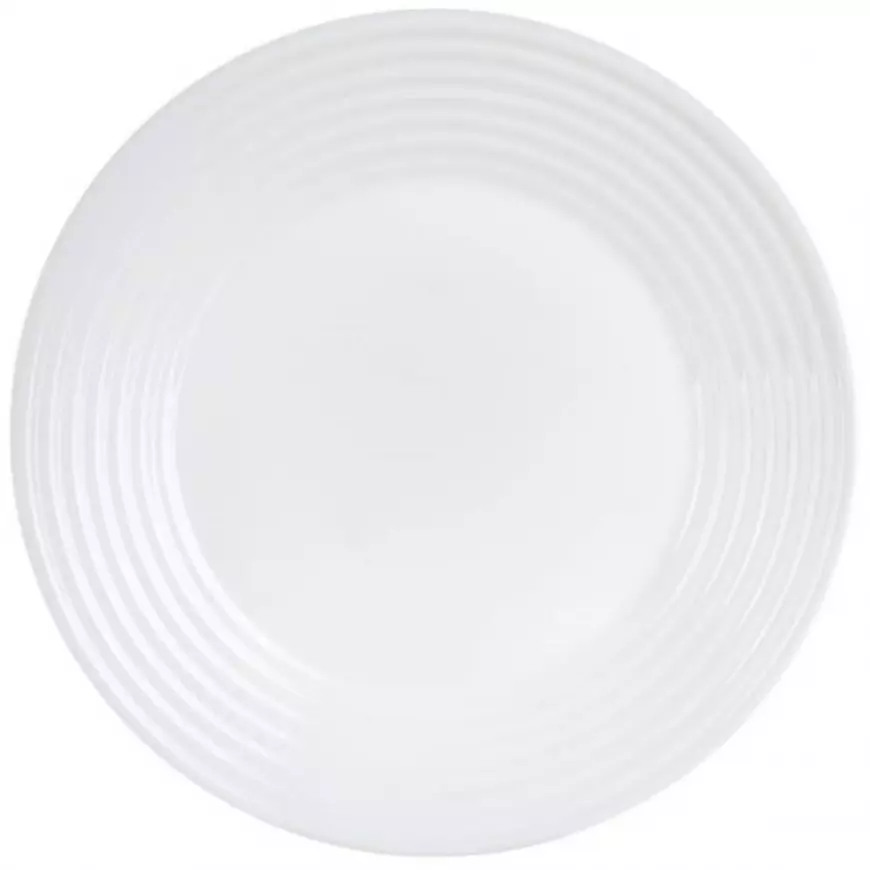 Sklenený tanier  plytký 25 cm Harena