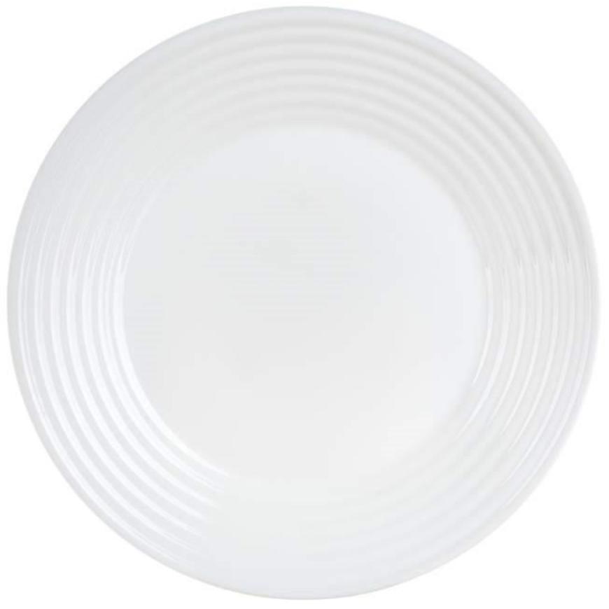 Sklenený tanier  plytký 25 cm Harena