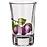Pohárik Verona Plum 40 ml 6 ks
