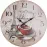 Hodiny nástenné Cafe Paris 34 cm