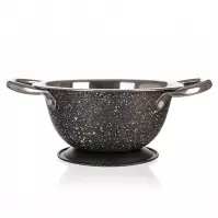 Cedidlo Granite brown 16x7,7 cm