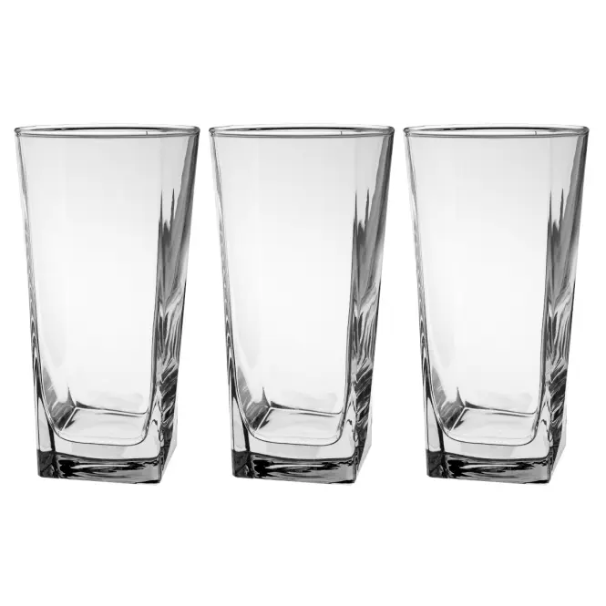 Pohár Carre Long 290 ml 3 ks