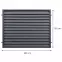 Dekoračný panel Vesela 200x120 RAL 7016,2