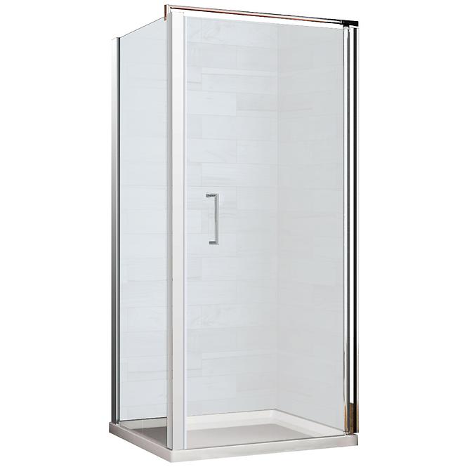 Sprchový kút Atena 90x90x190 chróm