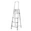 Hliníkový rebrík jednostranný  4-stupňový 150 kg,2