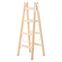Drevený rebrík dvojstranný 4-stupňový 150 kg,3