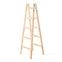 Drevený rebrík dvojstranný 5-stupňový 150 kg,3