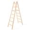 Drevený rebrík dvojstranný 7-stupňový 150 kg,2