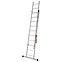 Hliníkový rebrík dvojelementový 10-stupňový 150kg Master line,3