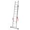 Hliníkový rebrík dvojelementový 9-stupňový 150kg Master line,5