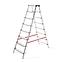 Hliníkový rebrík obojstranný 8 -stupňový 125 kg,2