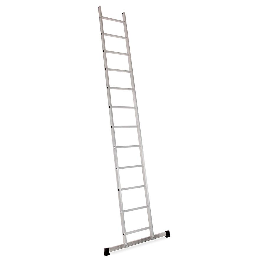 Hliníkový rebrík jednoelementový 12-stupňový 150kg