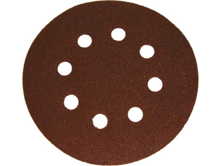 DREL  Brúsny papier 125 mm  P60 5 ks s otvormi CON-RP13Z-H60