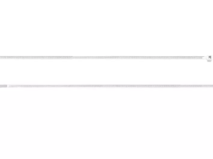 Drel Káblové pásky sťahovacie biele, 9x720 mm 10 ks
