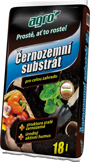 Černozemný substrát pre celú záhradu 18L