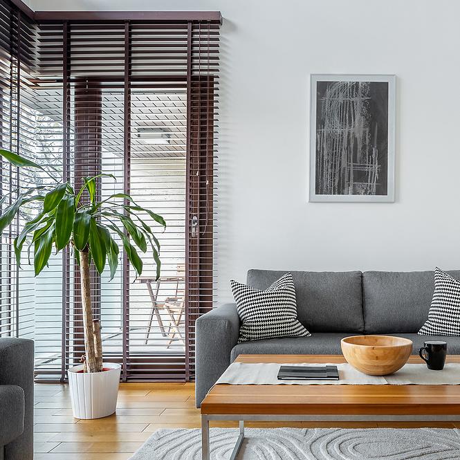 Žalúzie PVC 160x180 cm hnedé,4