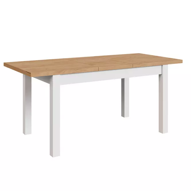 Rozkladací stôl Mini 135/175x80cm biela/craft,2