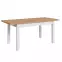 Rozkladací stôl Mini 135/175x80cm biela/craft,2