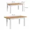 Rozkladací stôl Mini 135/175x80cm biela/craft,3