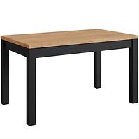 Rozkladací stôl Mini 135/175x80cm čierna/craft