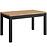 Rozkladací stôl Mini 135/175x80cm čierna/craft