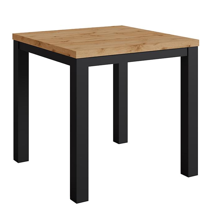 Stôl Oskar m80 čierna/wotan