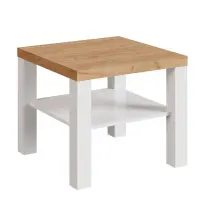 Konferenčný stolík Olaf VII biela/craft