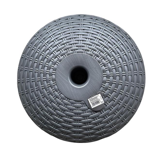 Podstavec pre slnečník PVC ratan 20L,2