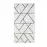Koberec Frisee Diamond 0,8/1,5 A0052 biela/zlatá