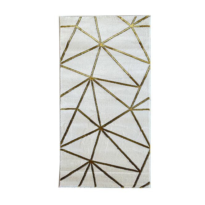 Koberec Frisee Diamond 0,8/1,5 A0071 biela/zlatá,3