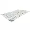 Koberec Frisee Diamond 0,8/1,5 A0073 biela/zlatá,3
