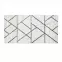 Koberec Frisee Diamond 1,33/1,9 A0052 biela/zlatá,2